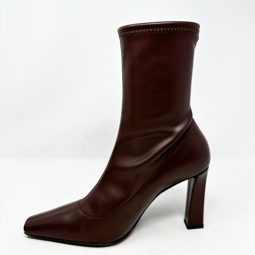 Giuseppe Zanotti Brenda Brown Leather Ankle Boots Womens Size EU 40 - Picture 6 of 11
